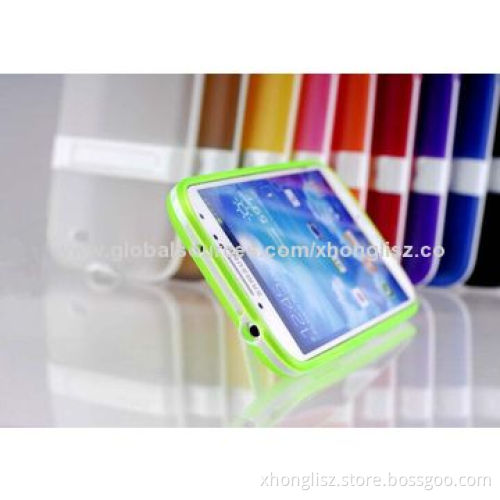 TPU with PC stand function case for Samsung S4